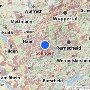 Kartenvorschau Solingen
