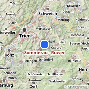 Kartenvorschau Sommerau - Ruwer