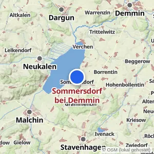 Kartenvorschau Sommersdorf bei Demmin