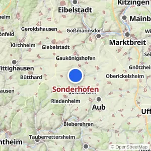 Kartenvorschau Sonderhofen