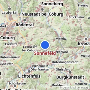 Kartenvorschau Sonnefeld