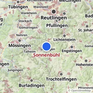 Kartenvorschau Sonnenbühl
