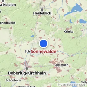 Kartenvorschau Sonnewalde