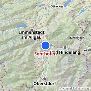 Kartenvorschau Sonthofen