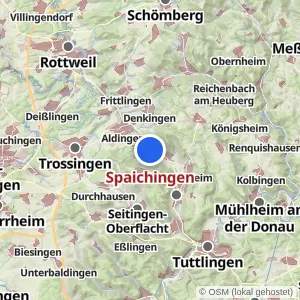 Kartenvorschau Spaichingen