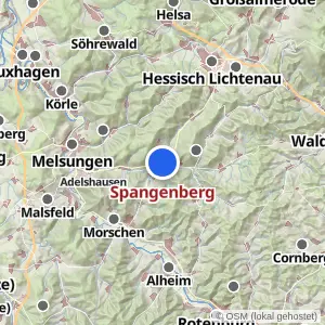 Kartenvorschau Spangenberg