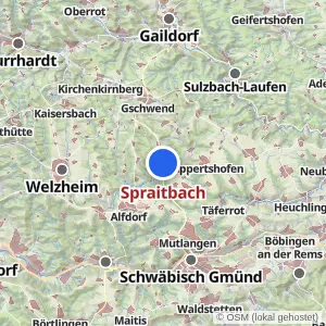 Kartenvorschau Spraitbach