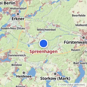 Kartenvorschau Spreenhagen