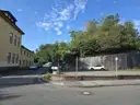 Zufahrt zu den Stellplätzen