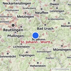Kartenvorschau St. Johann - Württ