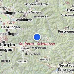 Kartenvorschau St. Peter - Schwarzw