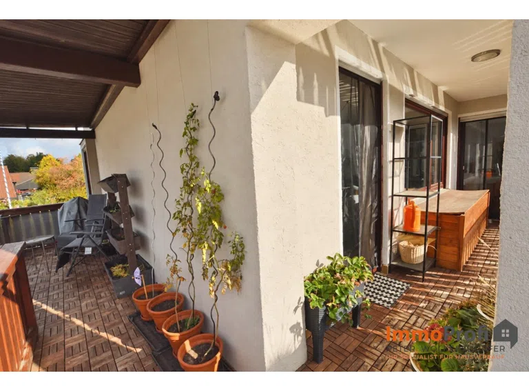 Balkon ums Eck