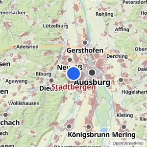 Kartenvorschau Stadtbergen