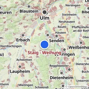 Kartenvorschau Staig - Weihung