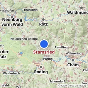 Kartenvorschau Stamsried