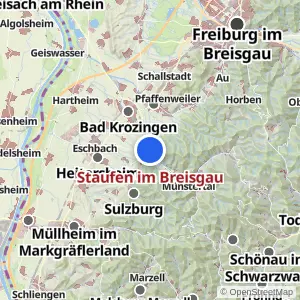Kartenvorschau Staufen im Breisgau