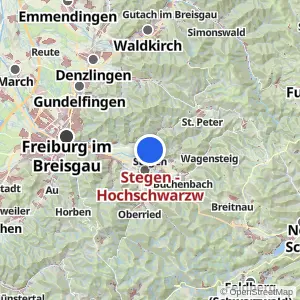 Kartenvorschau Stegen - Hochschwarzw