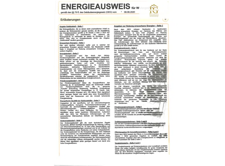 Energieausweis