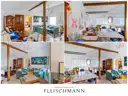 Anbau und Blick ins Atelier