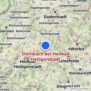 Kartenvorschau Steinbach bei Heilbad Heiligenstadt