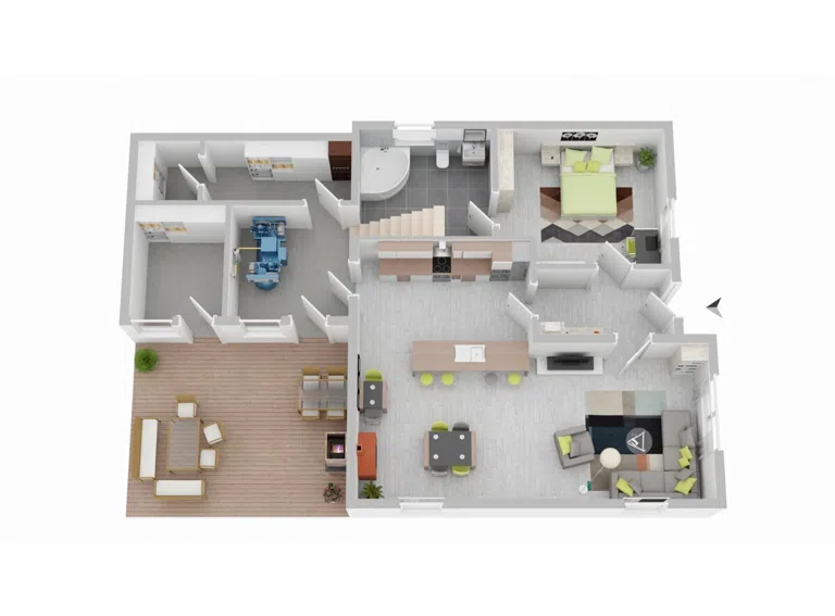 Grundriss EG (nicht maßstabsgetreu)