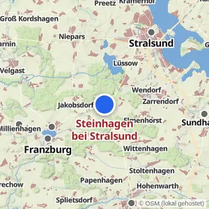 Kartenvorschau Steinhagen bei Stralsund