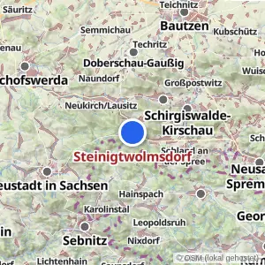 Kartenvorschau Steinigtwolmsdorf