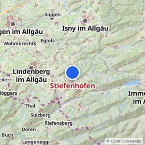 Kartenvorschau Stiefenhofen