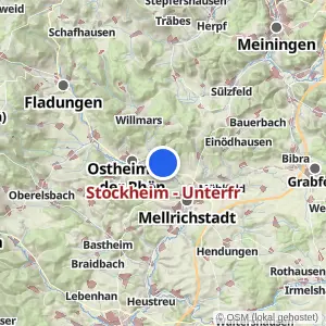 Kartenvorschau Stockheim - Unterfr
