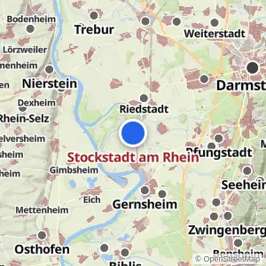 Kartenvorschau Stockstadt am Rhein