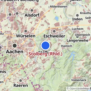 Kartenvorschau Stolberg (Rhld.)