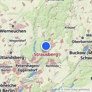 Kartenvorschau Strausberg