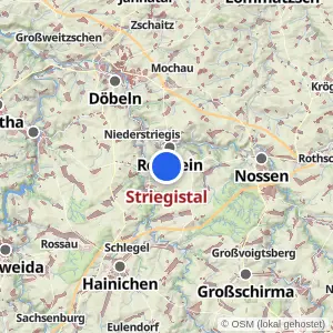 Kartenvorschau Striegistal