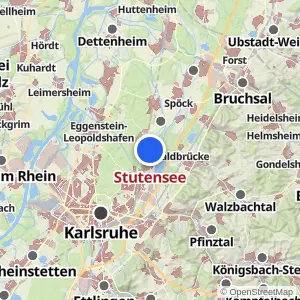 Kartenvorschau Stutensee