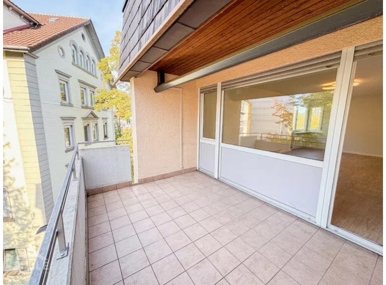Balkon am Wohnbereich