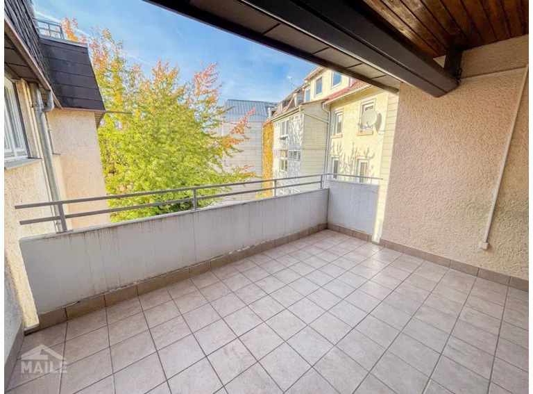 Balkon am Wohnbereich