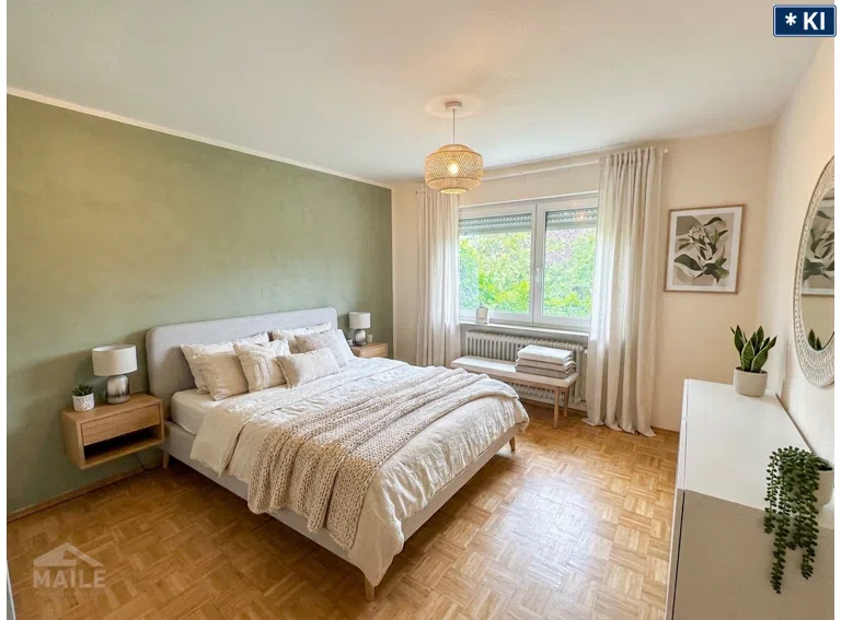 Schlafzimmer KI generiert