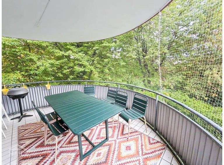Balkon vom Wohn- Esszimmer