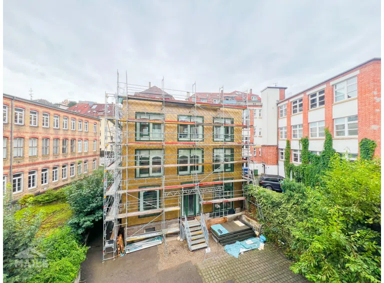 Ausblick vom Balkon