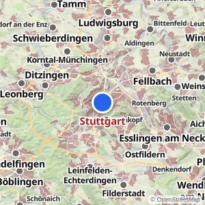 Kartenvorschau Stuttgart