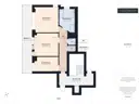 Grundriss Wohnung 2. OG