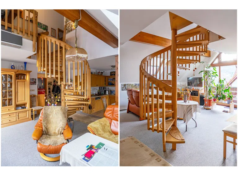 Treppe zum OG