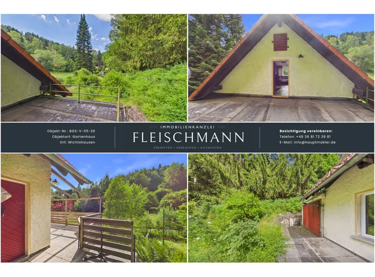 Terrasse im Obergeschoss