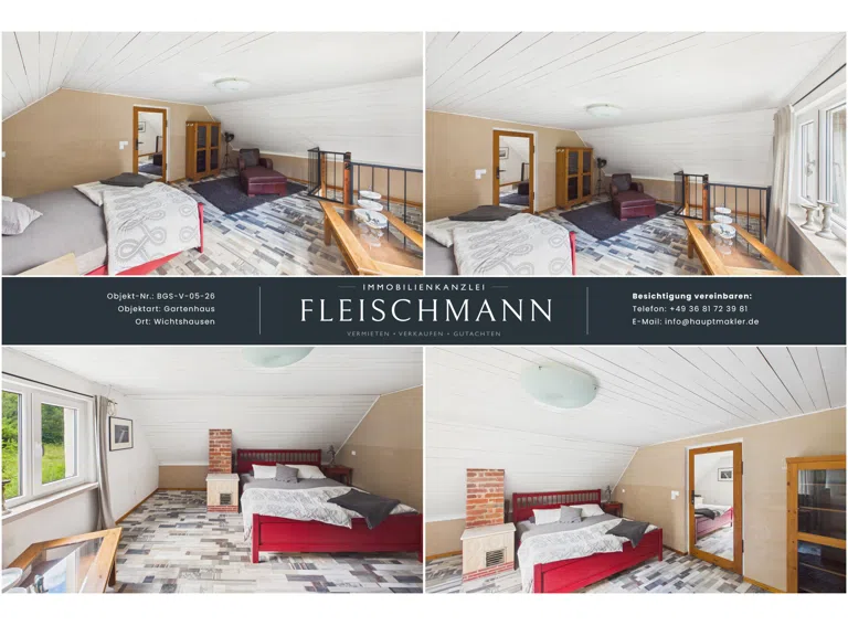 Schlafzimmer im Obergeschoss