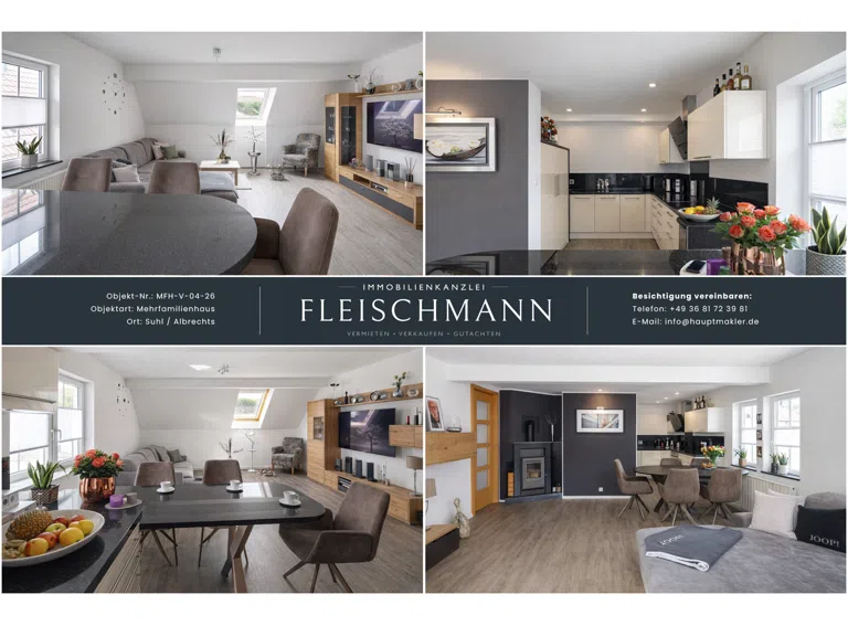 Wohnzimmer/Küche DG