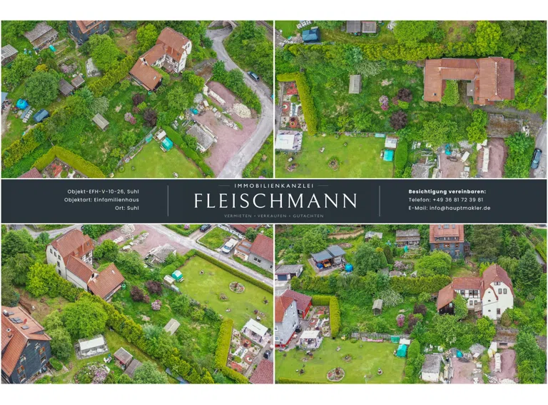 Gesamtansicht Haus und Grundstück