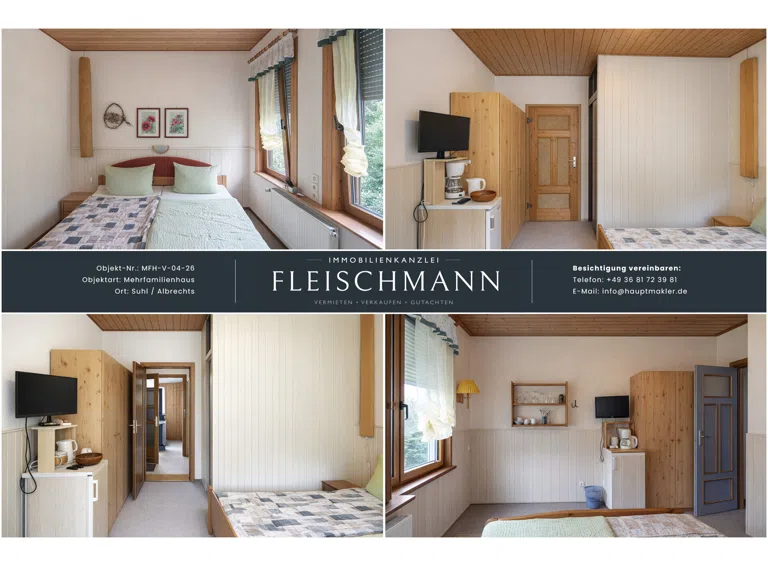 1.OG Schlafzimmer mit Dusche