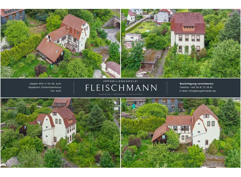 Gesamtansicht Haus und Grundstück