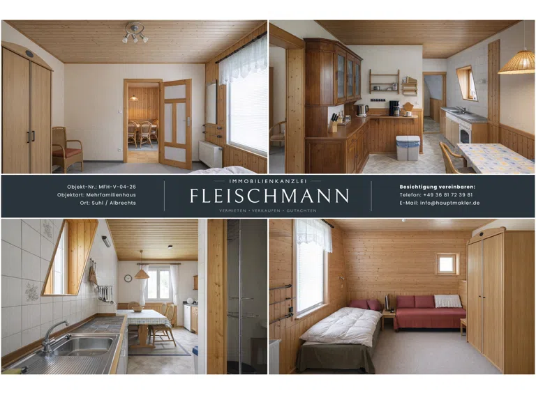 2.OG Küche und Wohnzimmer/Schlafzimmer