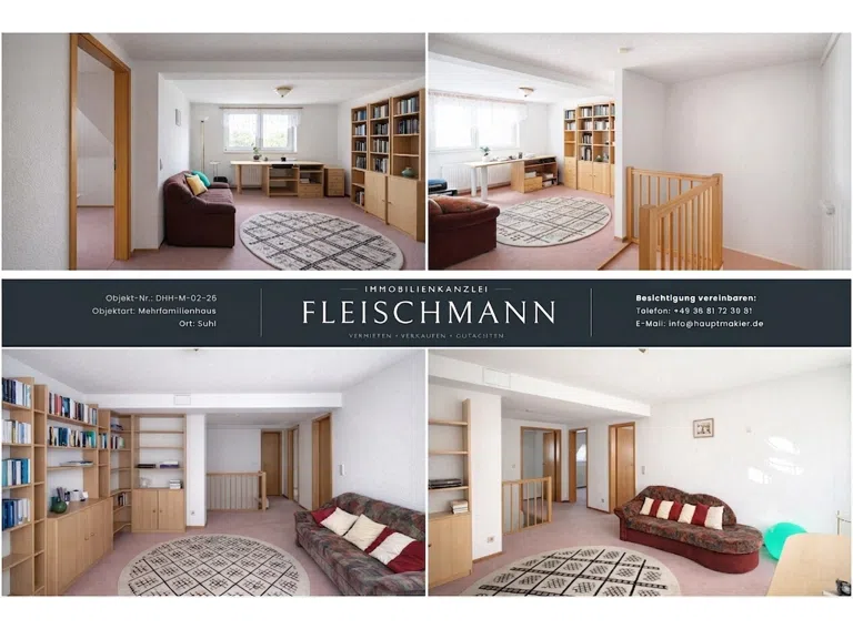 Einblicke in das Obergeschoss